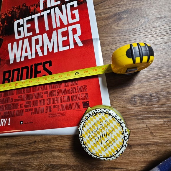 Warm Bodies 2013 Original Advance Movie Poster 27x40 Nicholas Hoult D/S - Picture 3 of 3